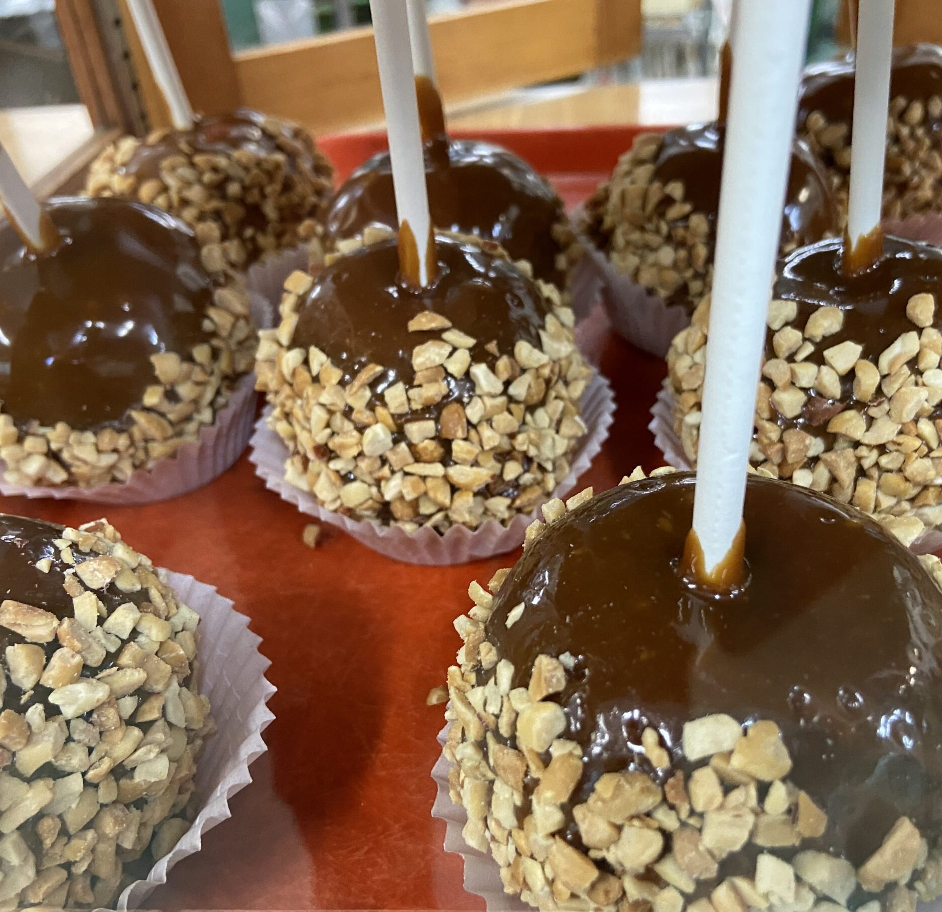 Fresh Homemade Family Recipe Caramel Apples Made From Scratch Rochester Cider Mill